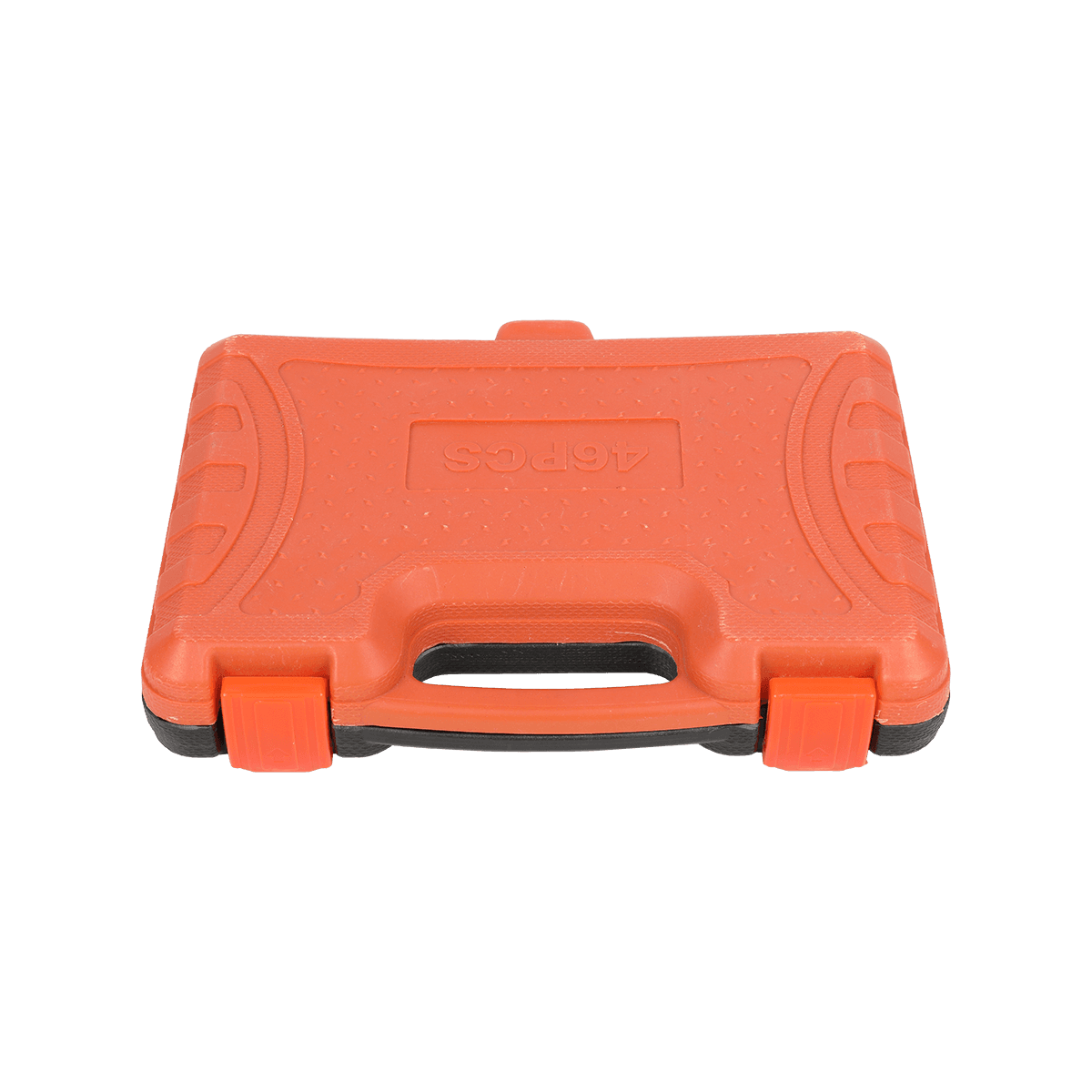 46 chiếc 1/4' dr Crv Steel Metric Car Repairing Toolbox Ổ cắm Bộ công cụ cờ lê có tay cầm bánh cóc